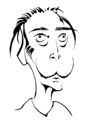 Salvador Dalí, artista surrealista spagnolo, 1904-1989
